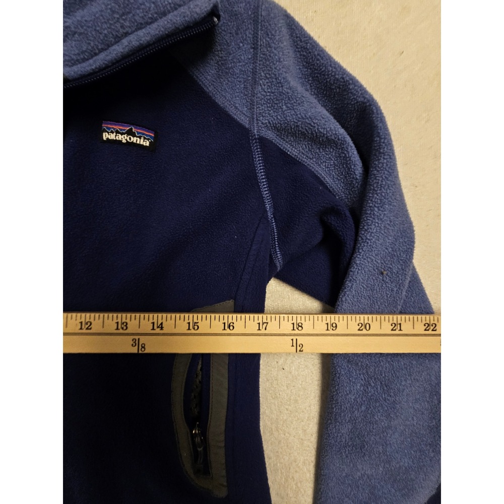 Patagonia Womens Better Sweater Full Zip Fleece‎ Jacket Blue Two Tone Medium - Picture 2 of 8